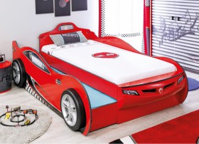 CARBED Кровать-машина Coupe с выдвижной кроватью Red 20.03.1306.00 в Шарыпово - sharypovo.katalogmebeli.com | фото