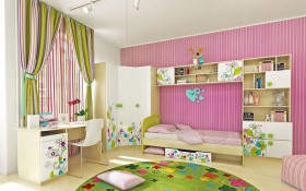 Детская комната Флёр (Белый/корпус Клен) в Шарыпово - sharypovo.katalogmebeli.com | фото 4