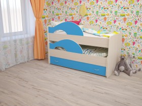 Детская кровать Радуга 1600 в Шарыпово - sharypovo.katalogmebeli.com