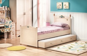 Кровать детская Балли 2-х уровневая (венге/белфорт) в Шарыпово - sharypovo.katalogmebeli.com | фото 2