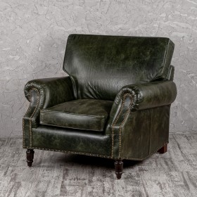 Кресло кожаное Лофт Аристократ (ширина 1070 мм) в Шарыпово - sharypovo.katalogmebeli.com | фото