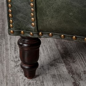 Кресло кожаное Лофт Аристократ (ширина 1070 мм) в Шарыпово - sharypovo.katalogmebeli.com | фото 3