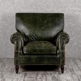 Кресло кожаное Лофт Аристократ (ширина 1070 мм) в Шарыпово - sharypovo.katalogmebeli.com | фото 9