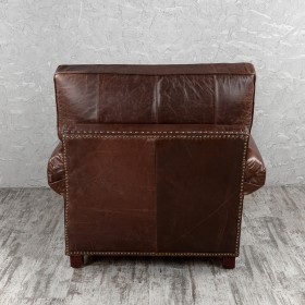 Кресло кожаное Лофт Аристократ (ширина 1100 мм) в Шарыпово - sharypovo.katalogmebeli.com | фото 7