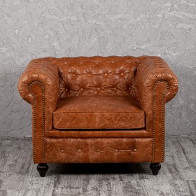 Кресло кожаное Лофт Честер (кожа буйвола) в Шарыпово - sharypovo.katalogmebeli.com | фото 7
