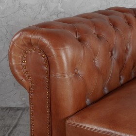 Кресло кожаное Лофт Честер (кожа) в Шарыпово - sharypovo.katalogmebeli.com | фото 3