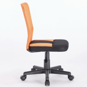 Кресло компактное BRABIX Smart MG-313 (черный, оранжевый) в Шарыпово - sharypovo.katalogmebeli.com | фото 2