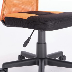 Кресло компактное BRABIX Smart MG-313 (черный, оранжевый) в Шарыпово - sharypovo.katalogmebeli.com | фото 5