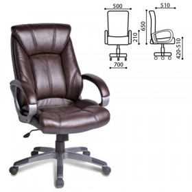 Кресло офисное BRABIX Maestro EX-506 (коричневый) в Шарыпово - sharypovo.katalogmebeli.com | фото