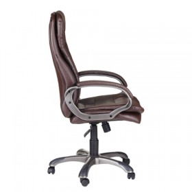 Кресло офисное BRABIX Omega EX-589 (коричневое) в Шарыпово - sharypovo.katalogmebeli.com | фото 2
