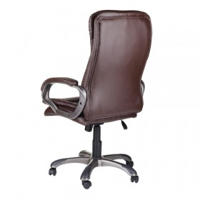 Кресло офисное BRABIX Omega EX-589 (коричневое) в Шарыпово - sharypovo.katalogmebeli.com | фото 3