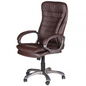 Кресло офисное BRABIX Omega EX-589 (коричневое) в Шарыпово - sharypovo.katalogmebeli.com | фото 4