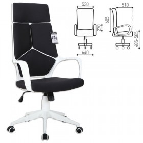 Кресло офисное BRABIX Prime EX-515 (черная ткань) в Шарыпово - sharypovo.katalogmebeli.com | фото 1