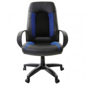 Кресло офисное BRABIX Strike EX-525 (сине-черный) в Шарыпово - sharypovo.katalogmebeli.com | фото 4