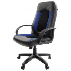 Кресло офисное BRABIX Strike EX-525 (сине-черный) в Шарыпово - sharypovo.katalogmebeli.com | фото 5