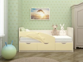 Кровать детская 1,6м Дельфин (Розовый металлик) в Шарыпово - sharypovo.katalogmebeli.com | фото 6