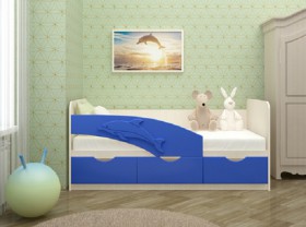 Кровать детская 1,6м Дельфин (Розовый металлик) в Шарыпово - sharypovo.katalogmebeli.com | фото 7