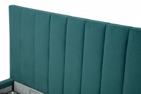 Кровать "Юнона" ш. 1600 (Н=1020мм) (ягуар океан) в Шарыпово - sharypovo.katalogmebeli.com | фото 3