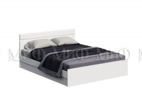 Кровать Нэнси New 1,4м (Белый/белый глянец) в Шарыпово - sharypovo.katalogmebeli.com | фото