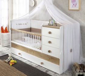 NATURA BABY Детская кровать-трансформер 20.31.1015.00 в Шарыпово - sharypovo.katalogmebeli.com | фото 1