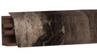 Плинтус LB-38, L=3000мм, мрамор бергамо темный в Шарыпово - sharypovo.katalogmebeli.com | фото