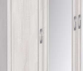 Шкаф 4-х дверный СБ-2389 Флоренция (Дуб Сонома Белый) в Шарыпово - sharypovo.katalogmebeli.com | фото 2