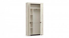 Шкаф для одежды 33.18 Лючия бетон в Шарыпово - sharypovo.katalogmebeli.com | фото 3