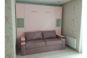 Шкаф-кровать с диваном Бела-17 в Шарыпово - sharypovo.katalogmebeli.com | фото