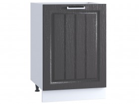 Шкаф нижний 500, ШН 500 (Клен серый/корпус белый) в Шарыпово - sharypovo.katalogmebeli.com | фото
