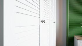 Шкаф угловой с 1-ой дверью с зеркалом «Ривьера» (Белый) в Шарыпово - sharypovo.katalogmebeli.com | фото 8