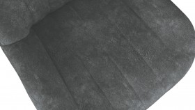Стул «Марвел» К1С Исп. 2 Черный муар/Микровелюр Wellmart Graphite в Шарыпово - sharypovo.katalogmebeli.com | фото 3