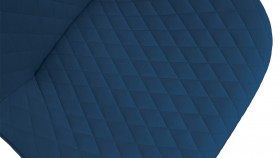 Стул «Оливер» К1С Черный муар/Велюр Confetti Blue в Шарыпово - sharypovo.katalogmebeli.com | фото 3