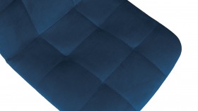 Стул «Райс» К1С Белый/Велюр Confetti Blue в Шарыпово - sharypovo.katalogmebeli.com | фото 3