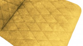 Стул «Стенли» К1С Белый/Микровелюр Wellmart Yellow в Шарыпово - sharypovo.katalogmebeli.com | фото 3