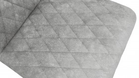 Стул «Стенли» К1С Черный муар/Микровелюр Wellmart Silver в Шарыпово - sharypovo.katalogmebeli.com | фото 3