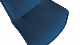 Стул «Тейлор» К3 Исп. 2 Белый/Велюр Confetti Blue в Шарыпово - sharypovo.katalogmebeli.com | фото 3